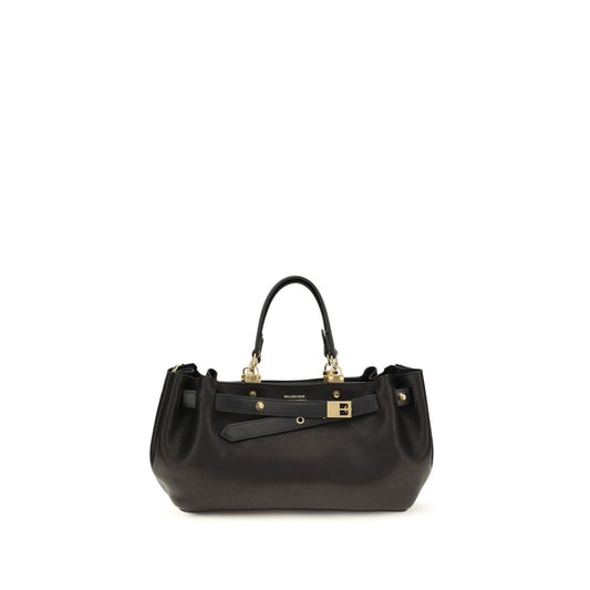 Balenciaga Black Lamb Ovis Aries Shoulder Bag