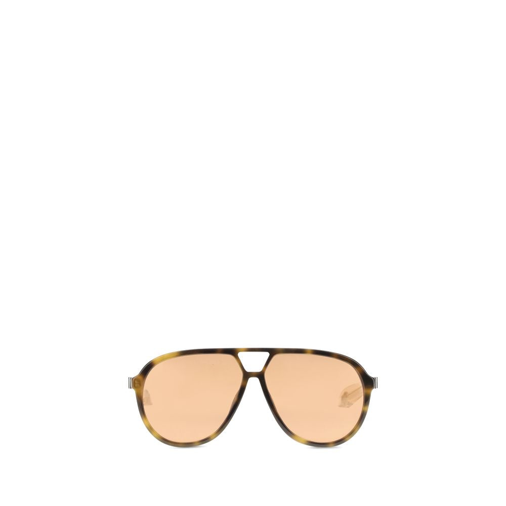 Alexander McQueen Brown Acetate Sunglasses