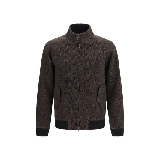 Baracuta Brown Viscose Full-Length Jacket