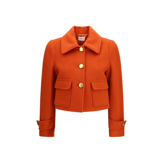 P.A.R.O.S.H. Orange Wool Oves Aries Jacket