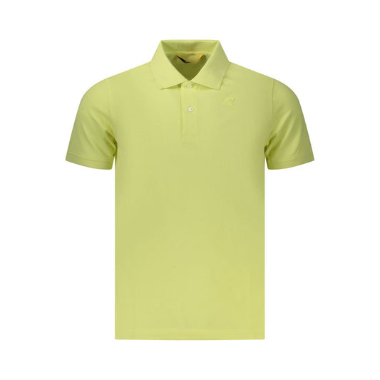 K-WAY Giallo Cotton Mens Polo