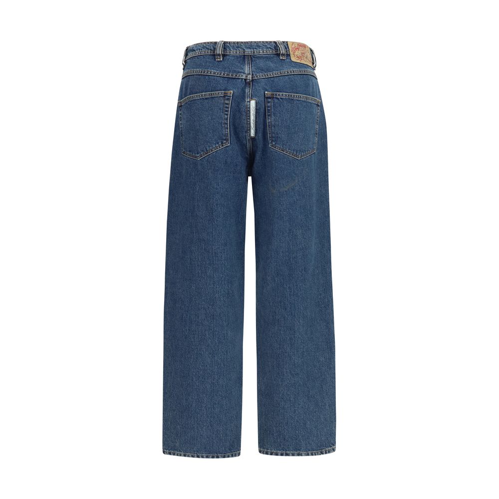 Magliano Blue Cotton Jeans Denim