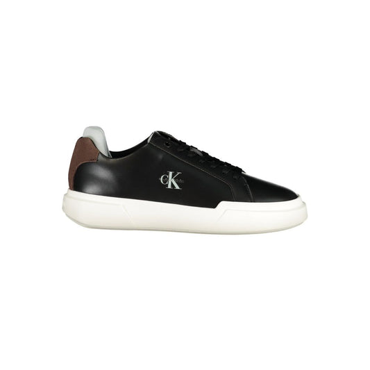 Calvin Klein Black Polyester Athletic Sneakers
