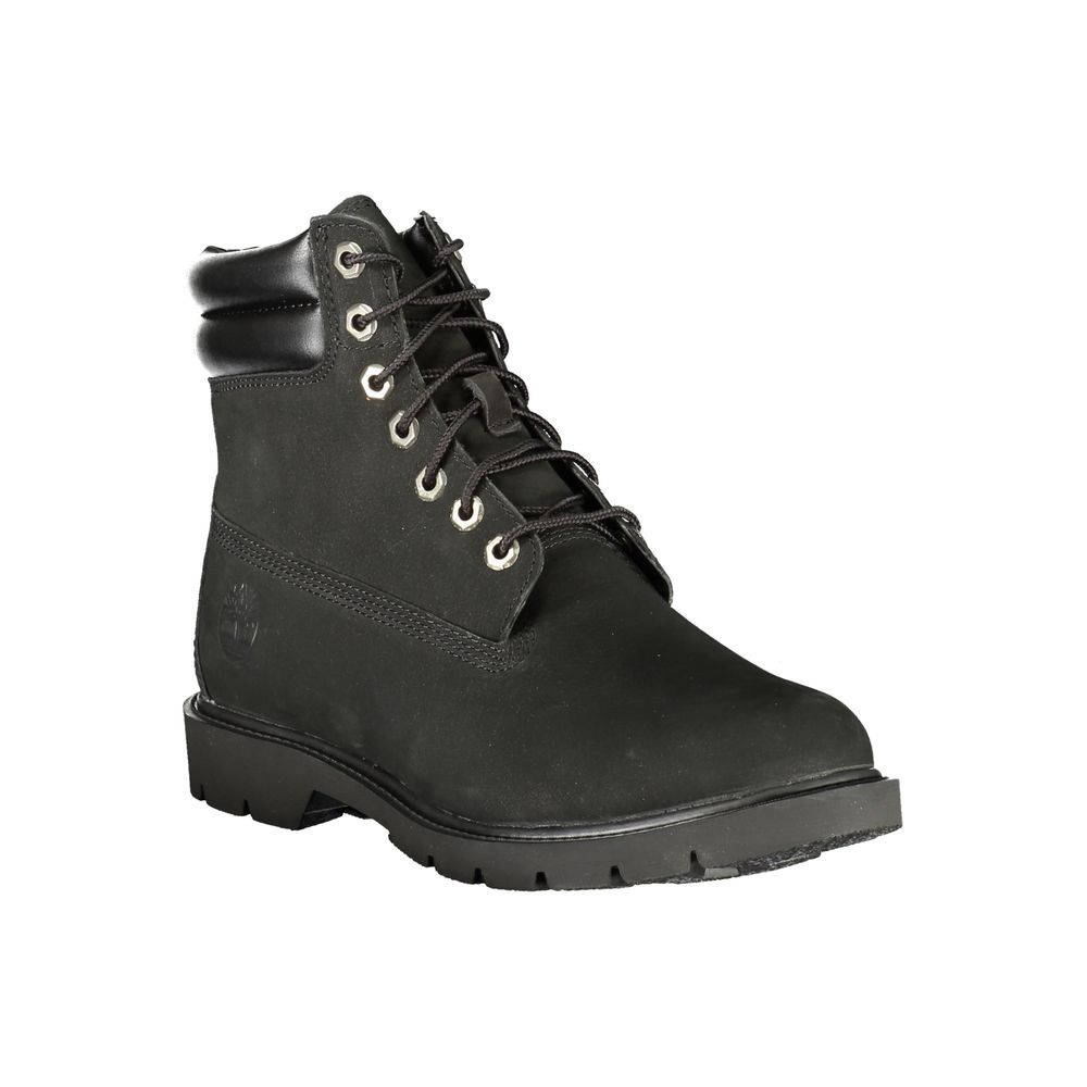 Timberland Nero Leather Men Ankle Boot