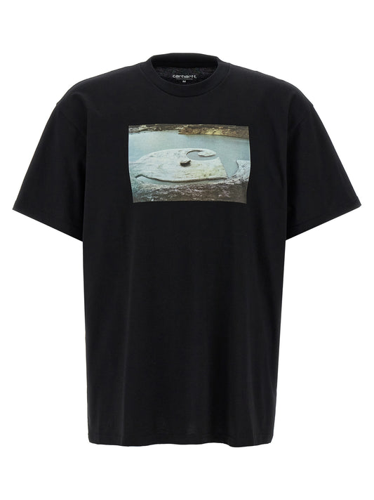 Carhartt Wip Black Organic Cotton T-Shirt
