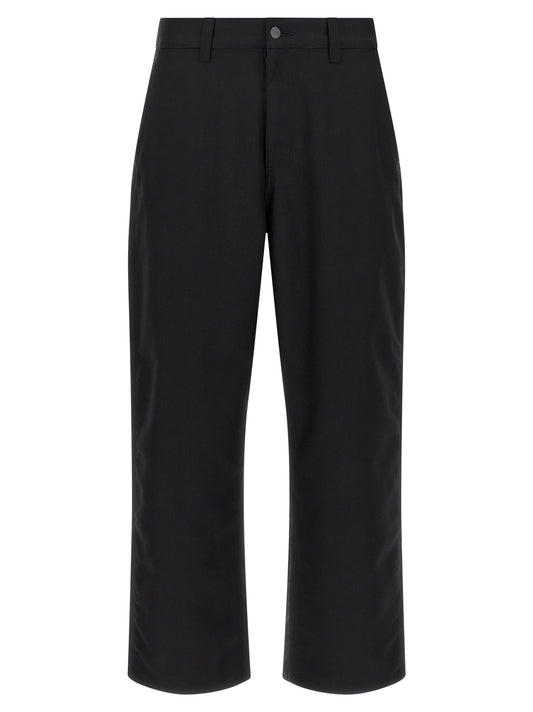 Carhartt Wip Black Polyester Casual Pants