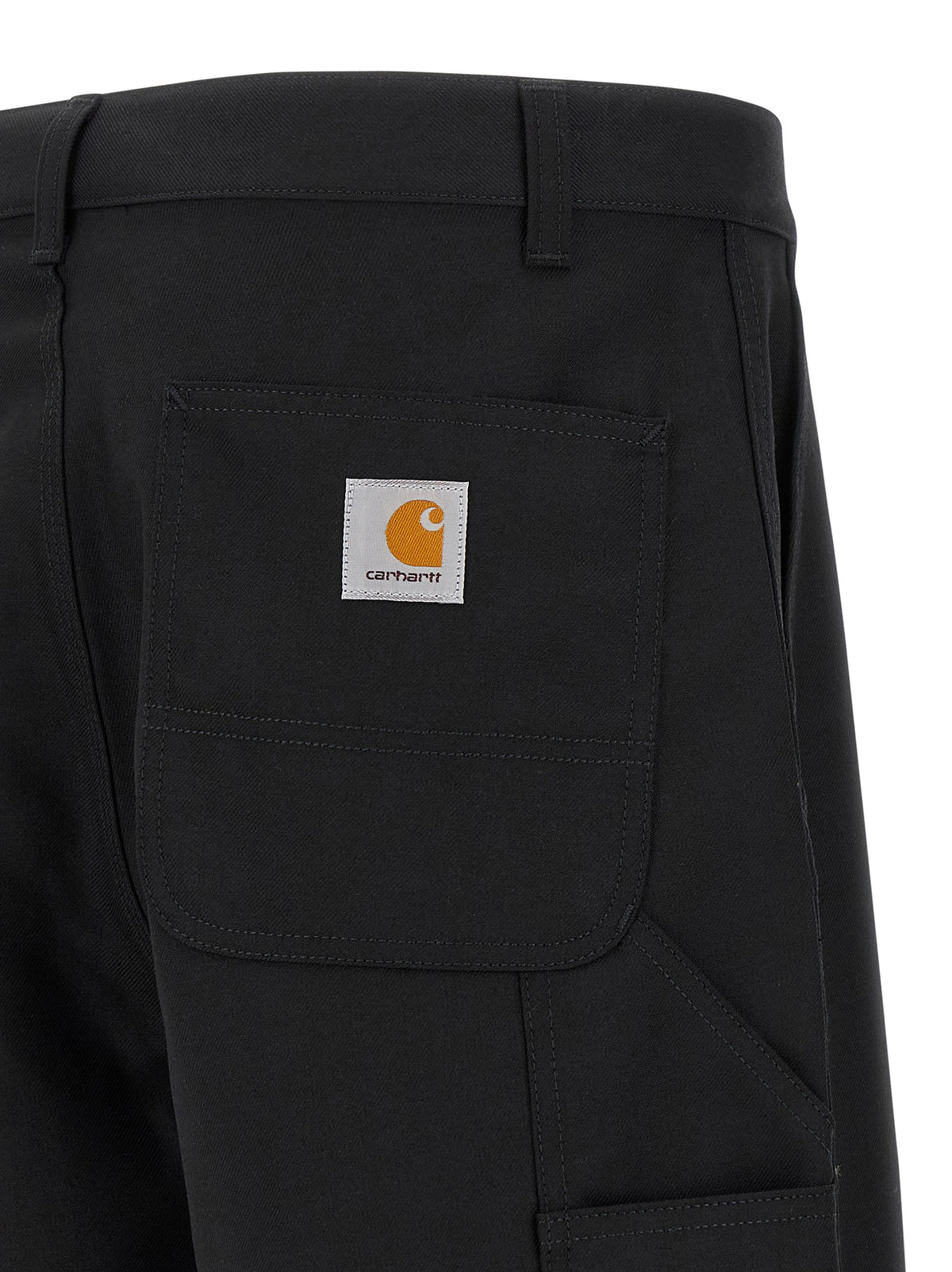 Carhartt Wip Black Polyester Casual Pants