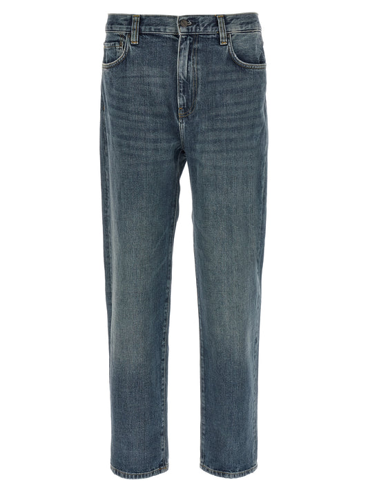 Carhartt Wip Blue Cotton Tapered Jeans