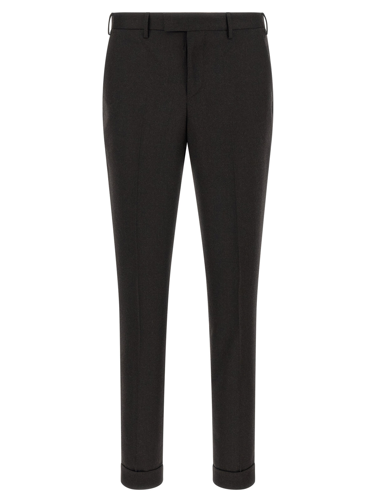 PT Torino Brown Virgin Wool Dress Pants