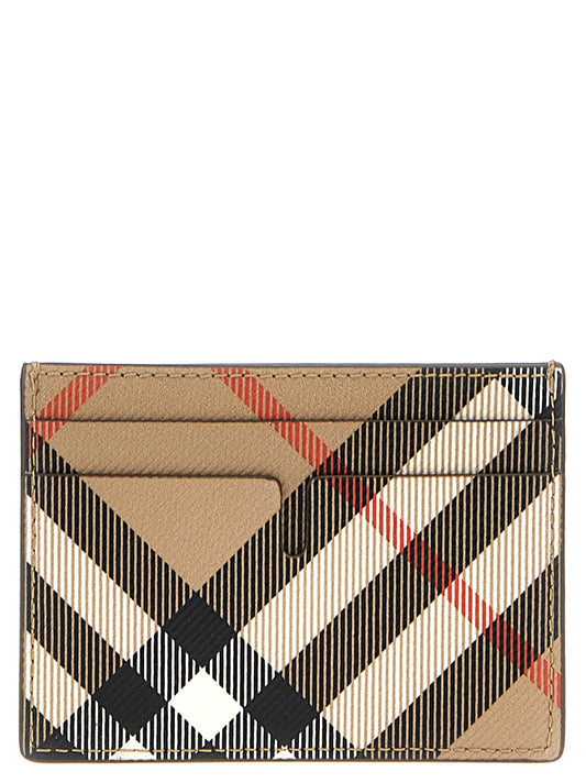 Burberry Beige Polyethylene Cardholder