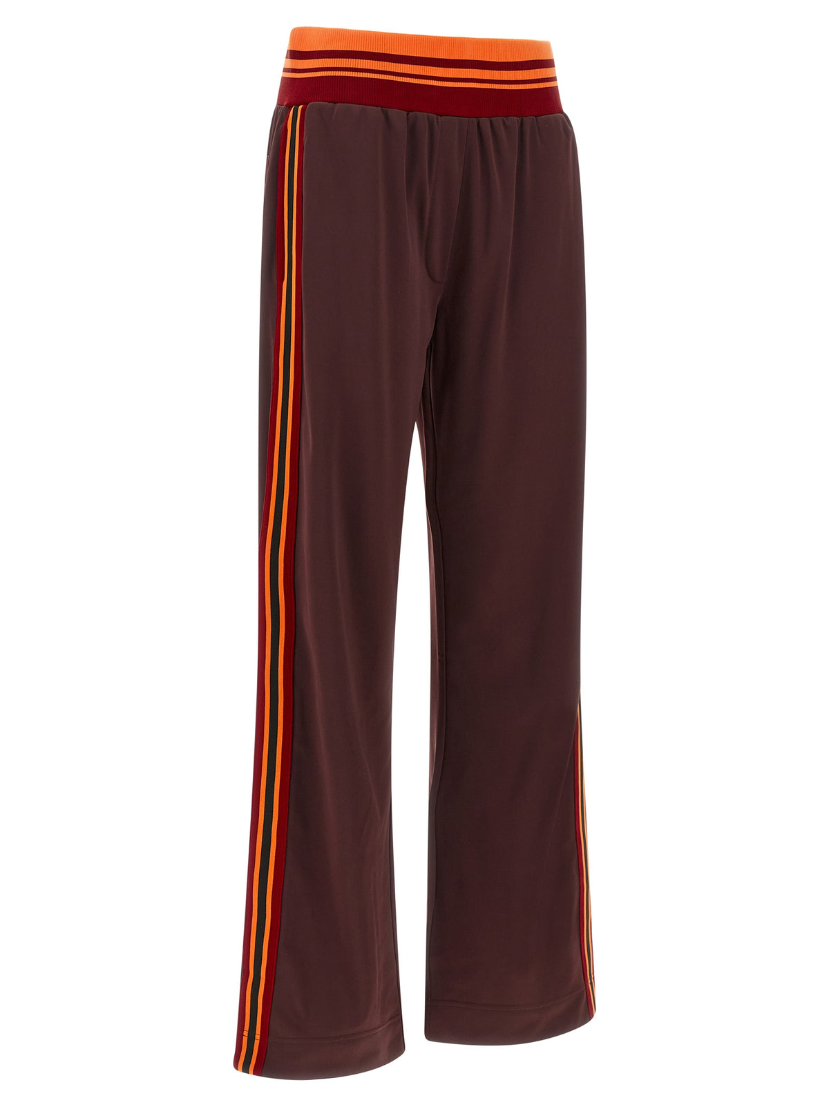Dries Van Noten Brown Polyester Athletic Pants