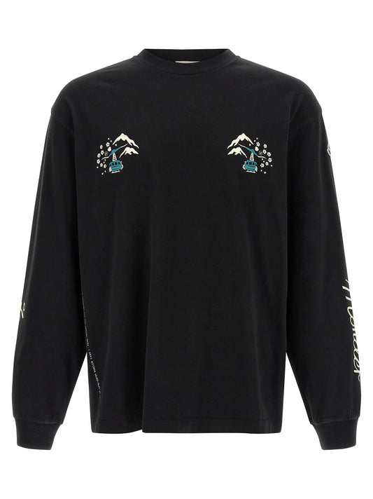 MONCLER GENIUS Black Cotton T-Shirt