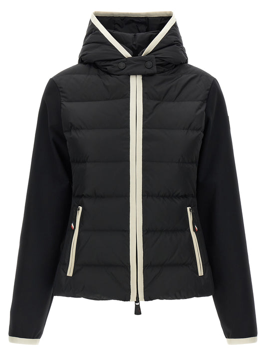 Moncler Grenoble Black Polyamide Cardigan