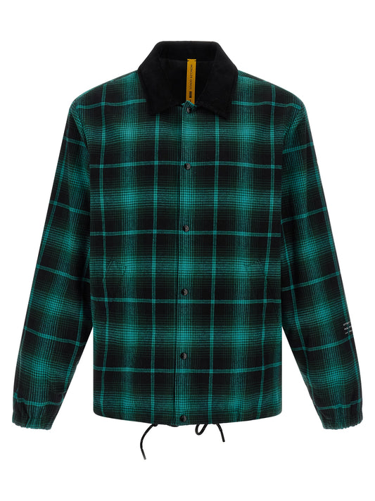 MONCLER GENIUS Bicolor Cotton Full-Length Jacket