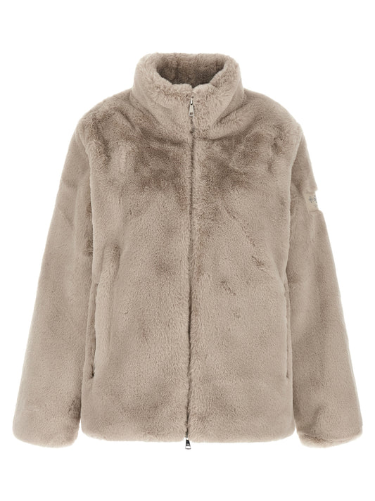 Tatras Beige Polyester Full-Length Jacket