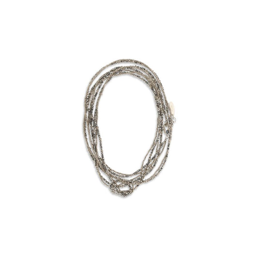Brunello Cucinelli Brown Silver Bracelet
