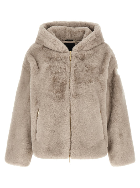 Tatras Beige Polyester Full-Length Jacket