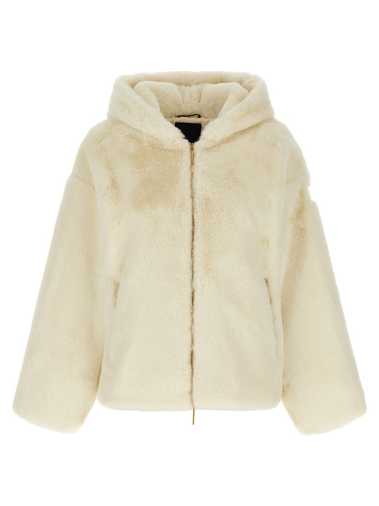 Tatras White Polyester Full-Length Jacket