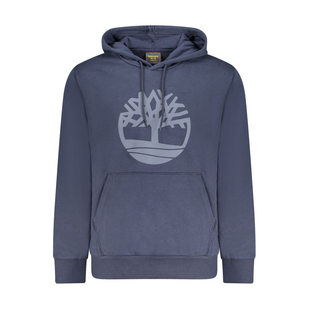 Timberland Blue Cotton Men's Hoodie