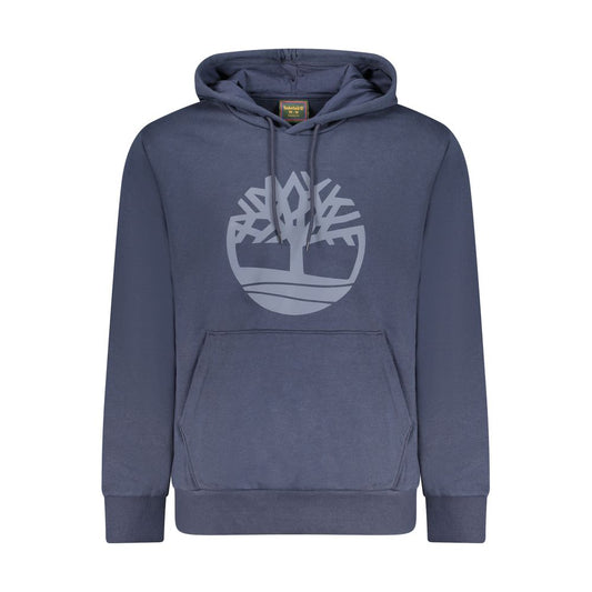 Timberland Blue Cotton Men's Hoodie