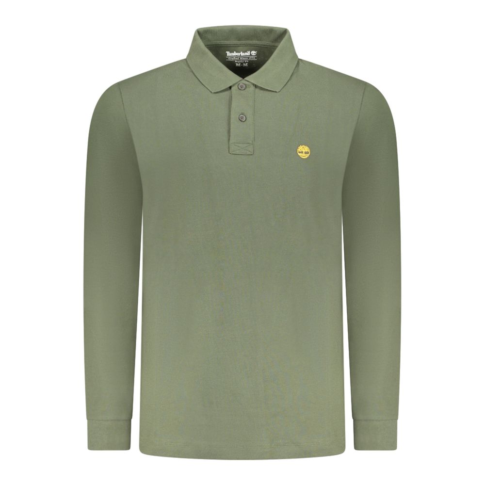Timberland Green Cotton Men's Polo Shirt