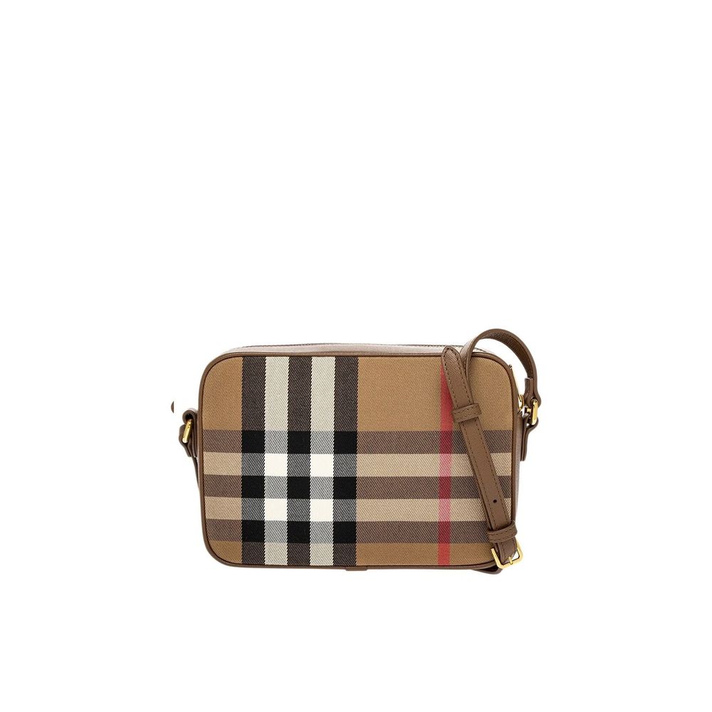 Burberry Brown Leather Shoulder Bag