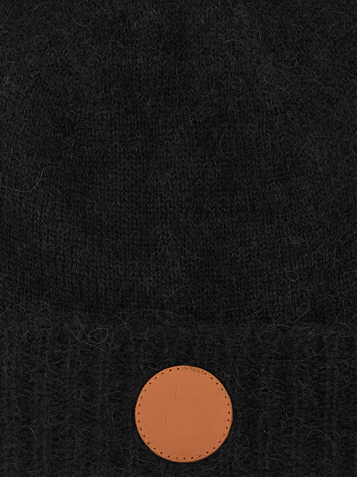 Vivienne Westwood Black Wool Beanie