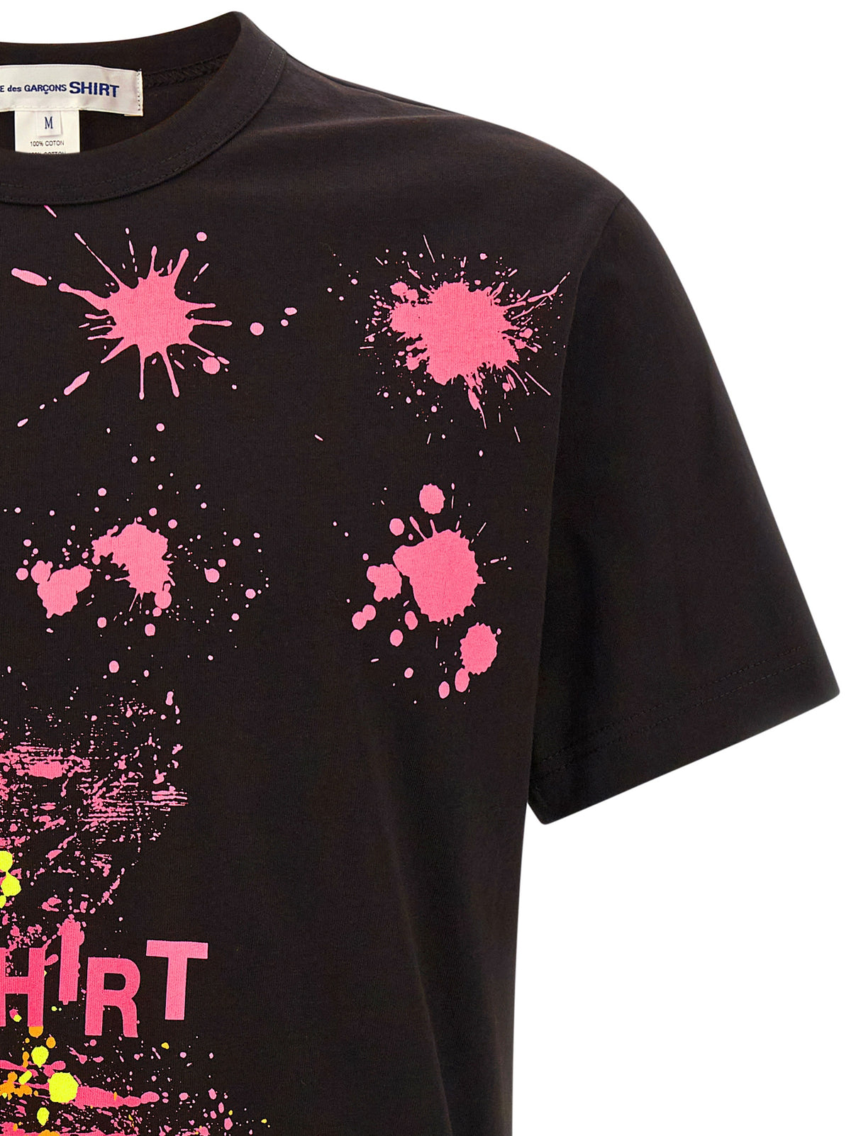 Comme Des Garçons Black Cotton T-Shirt
