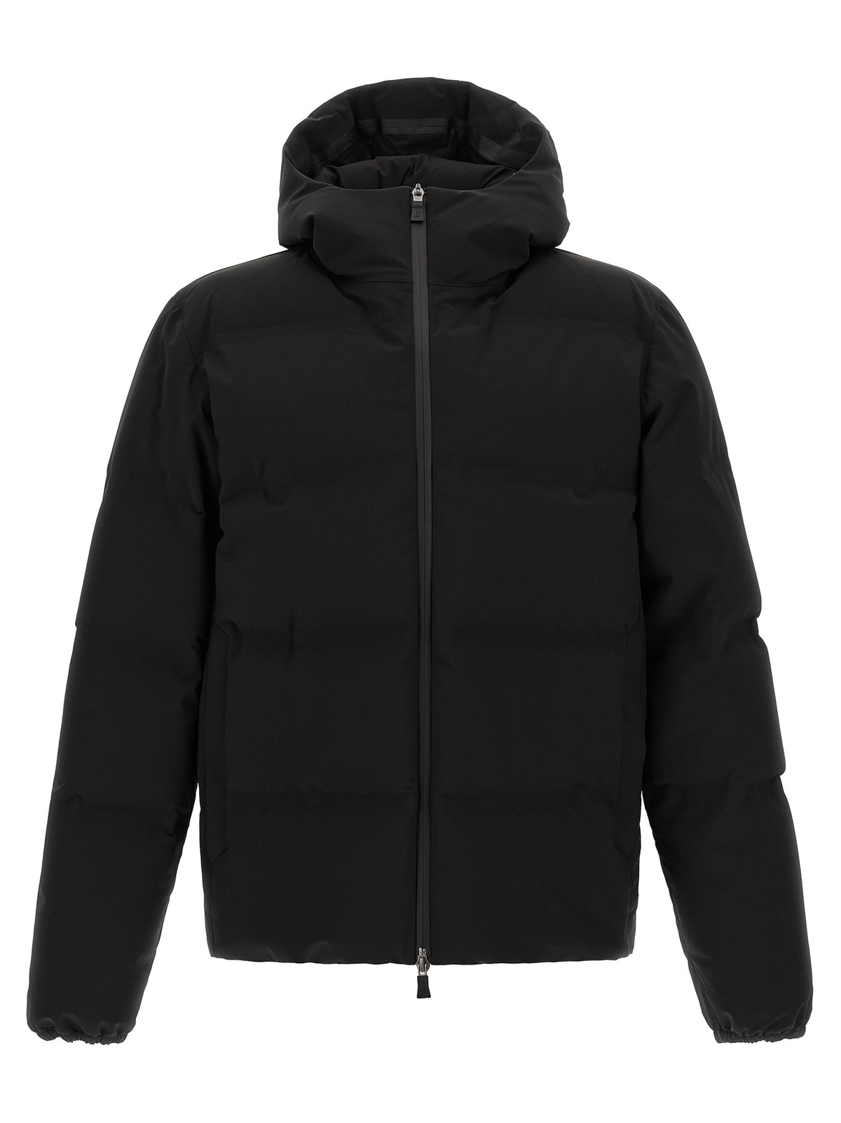 Herno Black Polyamide Full-Length Jacket