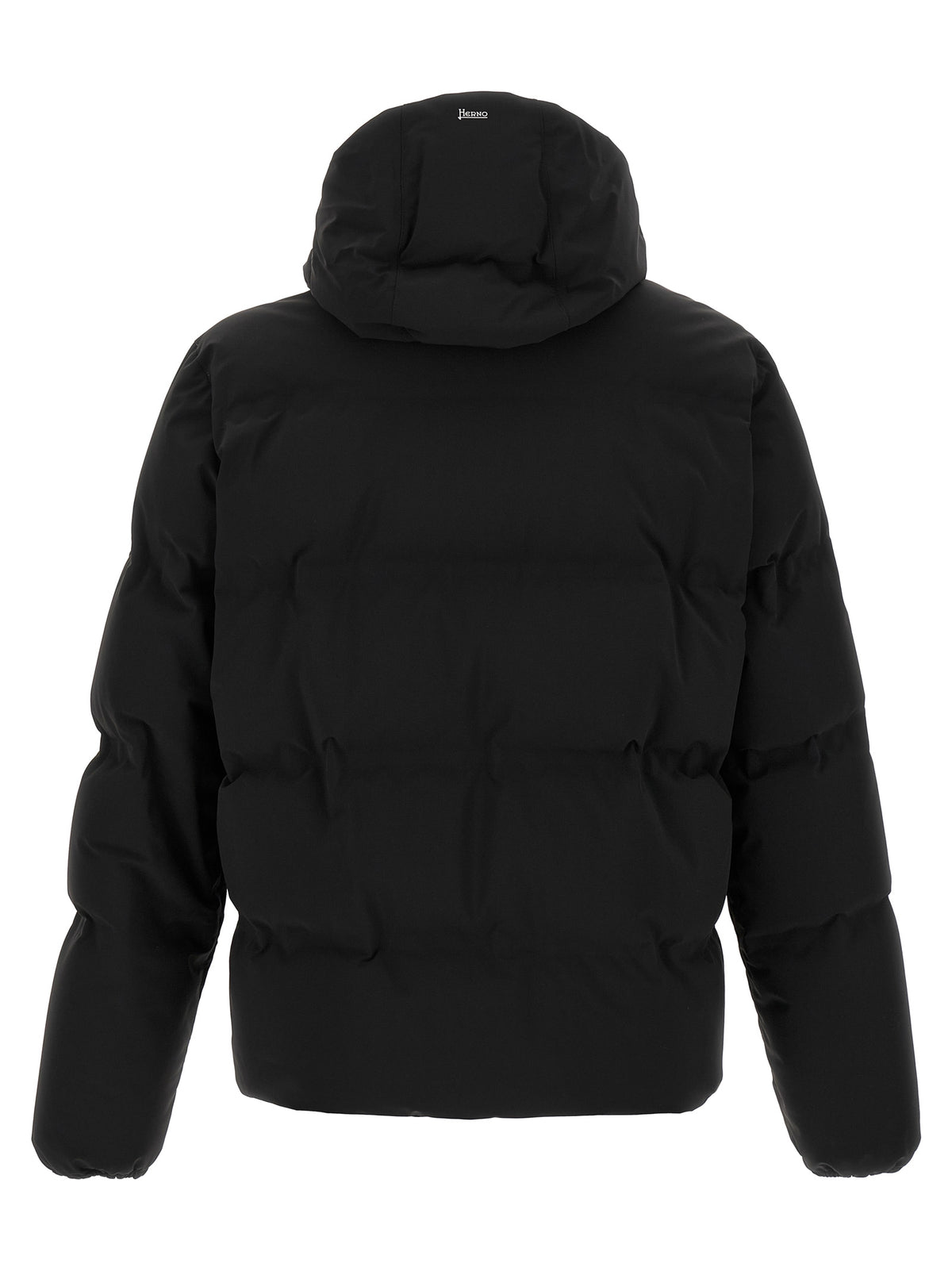 Herno Black Polyamide Full-Length Jacket