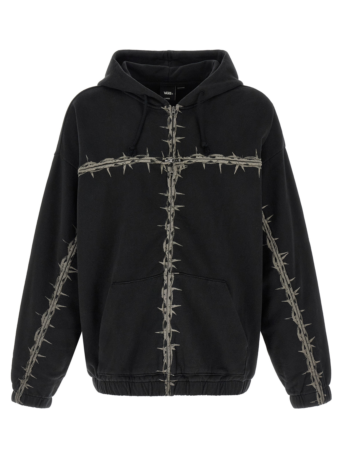 Vans Black Cotton Sweatshirt