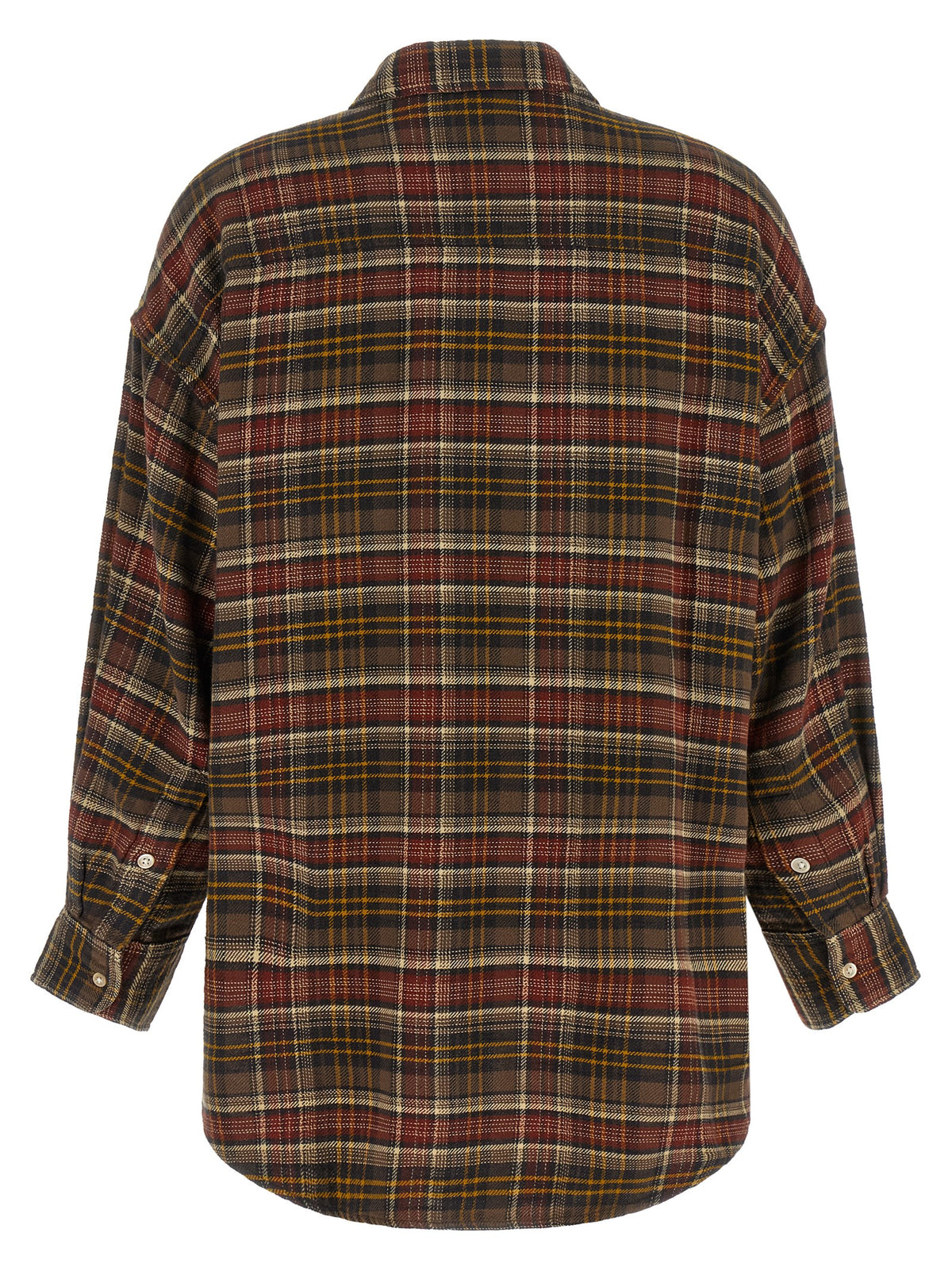 R13 Brown Cotton Blouse