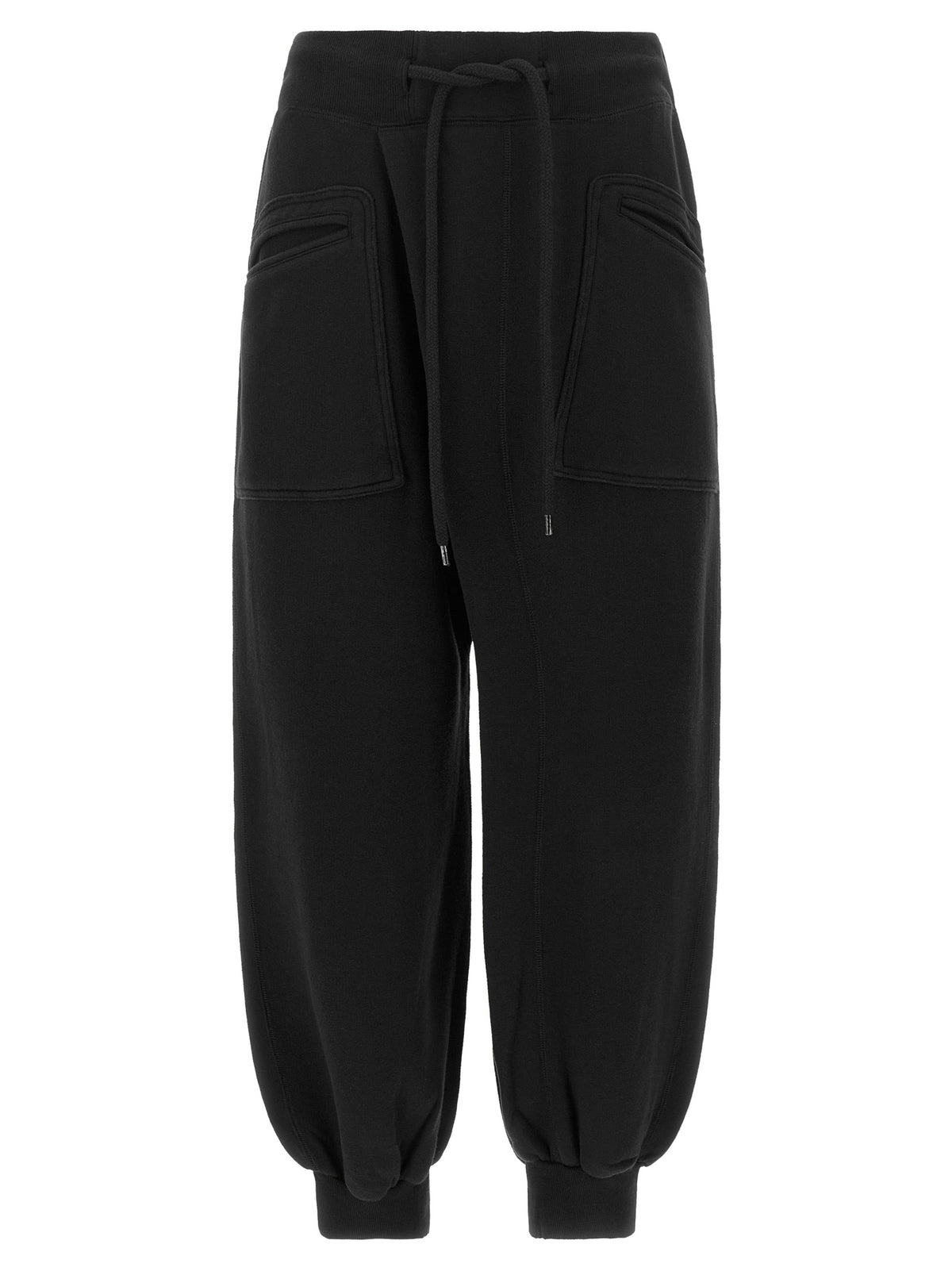 R13 Black Cotton Joggers (Workout Pants)