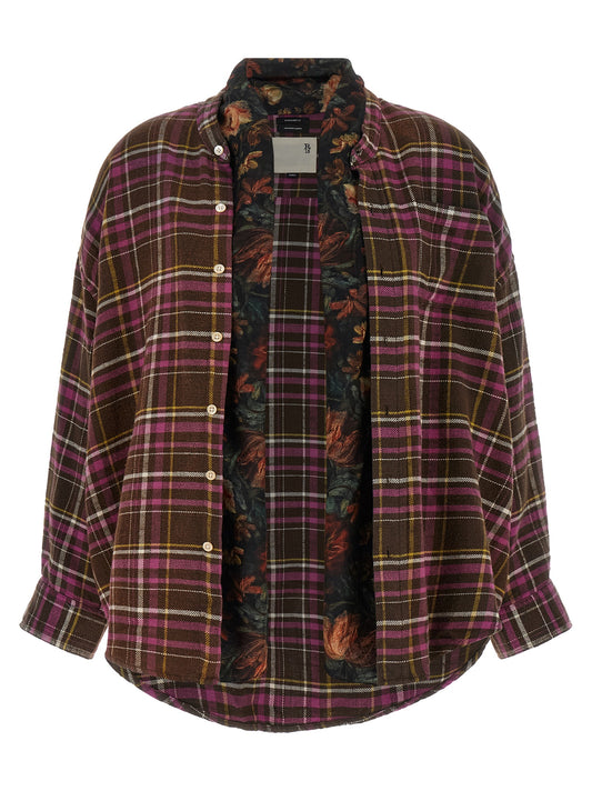 R13 Multicolor Cotton Blouse