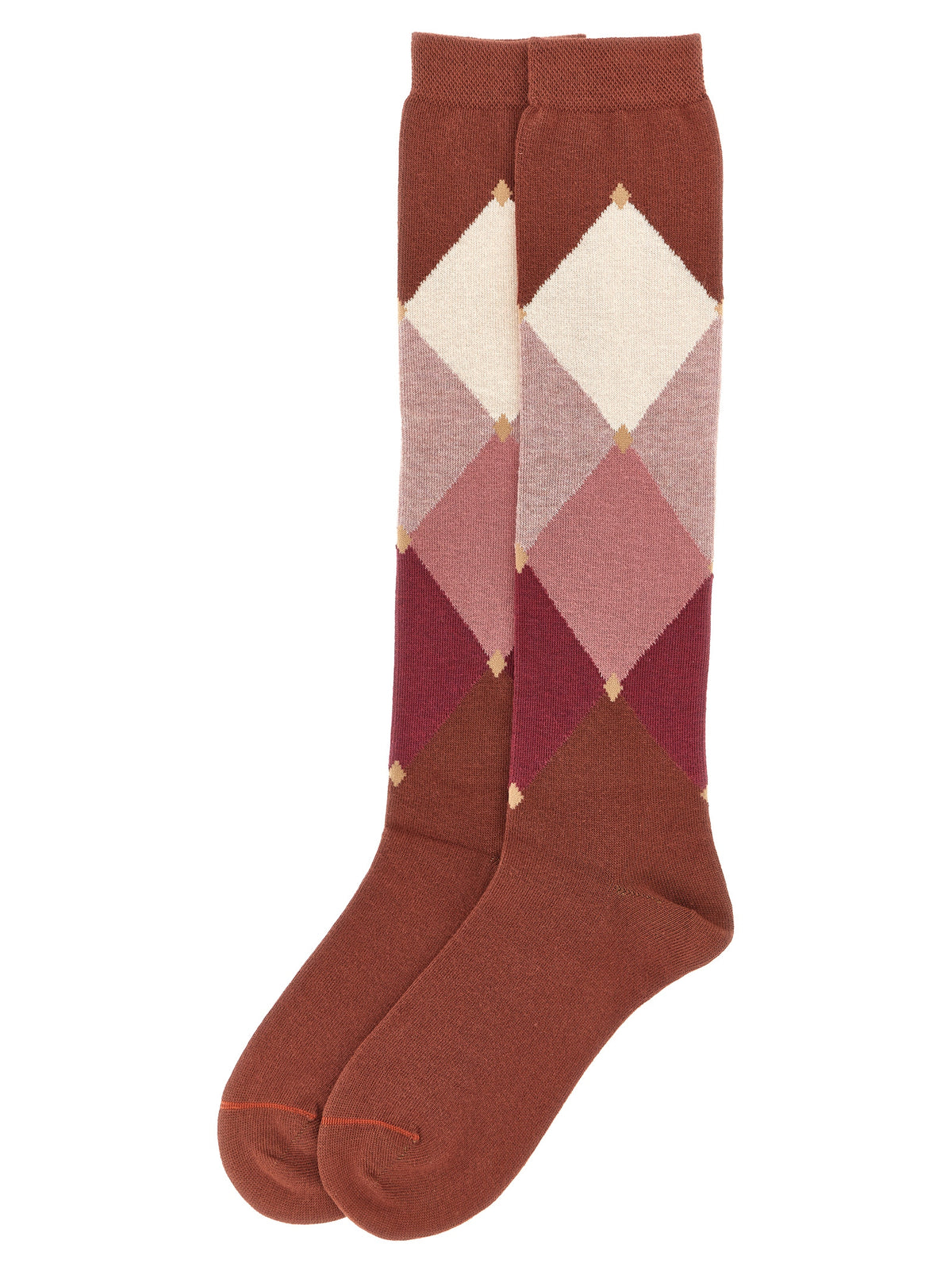 Ballantyne Red Cotton Socks