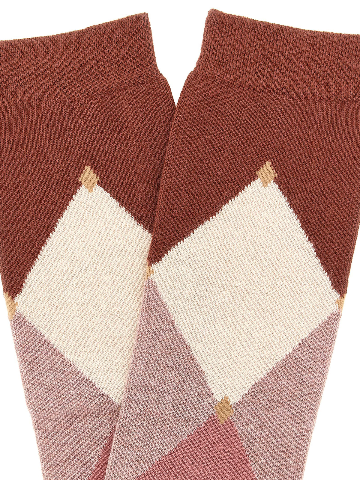 Ballantyne Red Cotton Socks