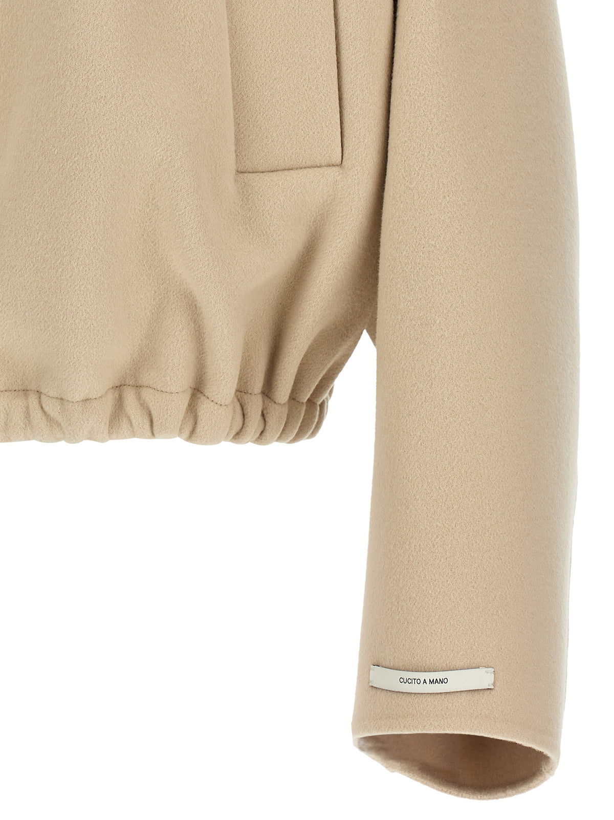 Sportmax Beige Wool Bomber