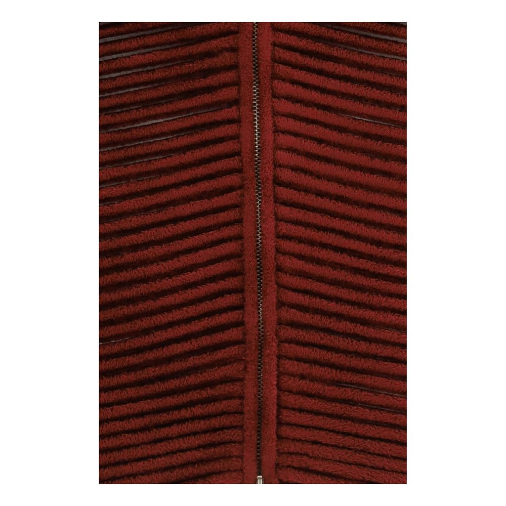 Giorgio Armani Bordeaux Viscose Cardigan