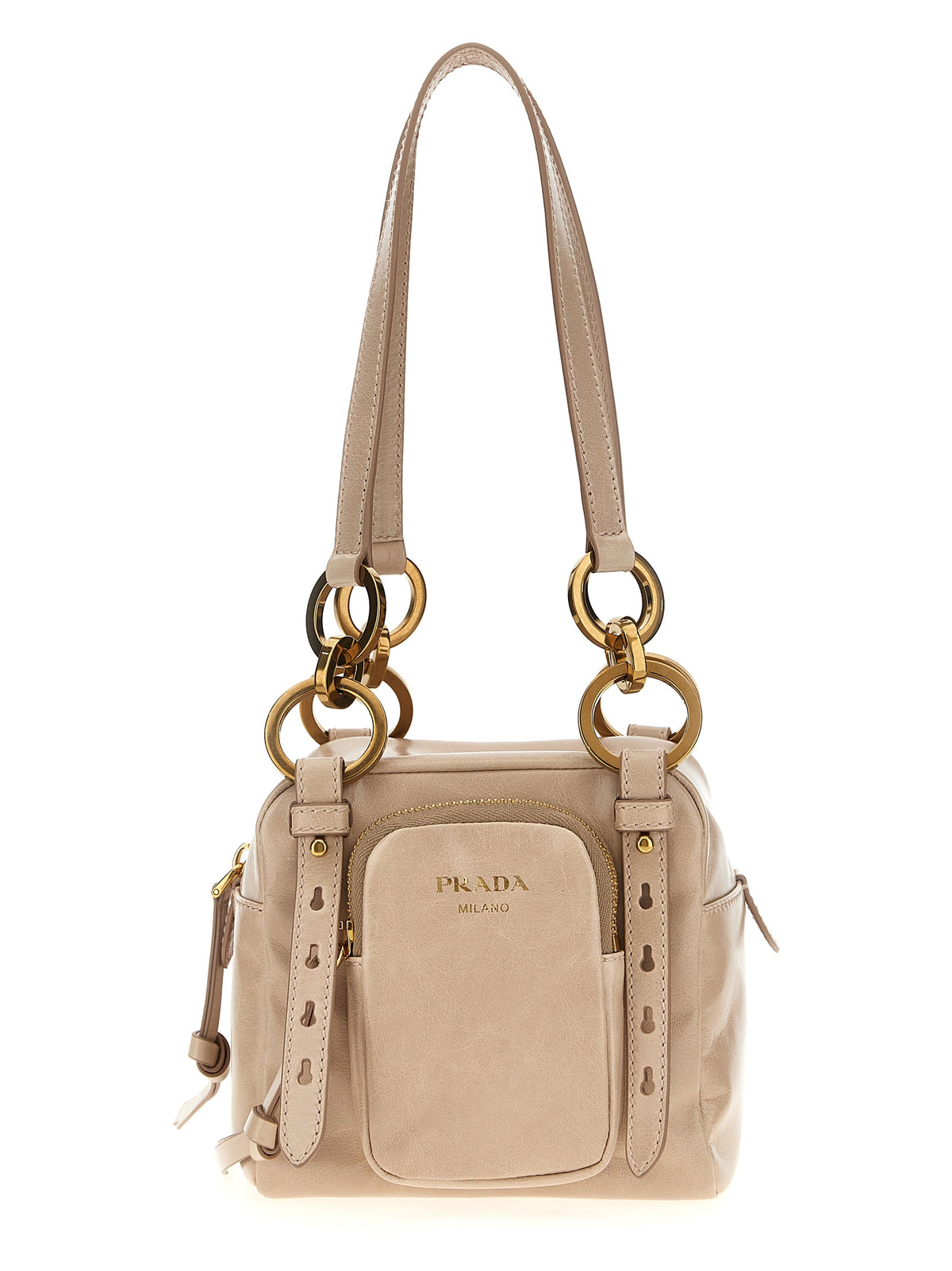 Prada Multicolor Calfskin Handbag