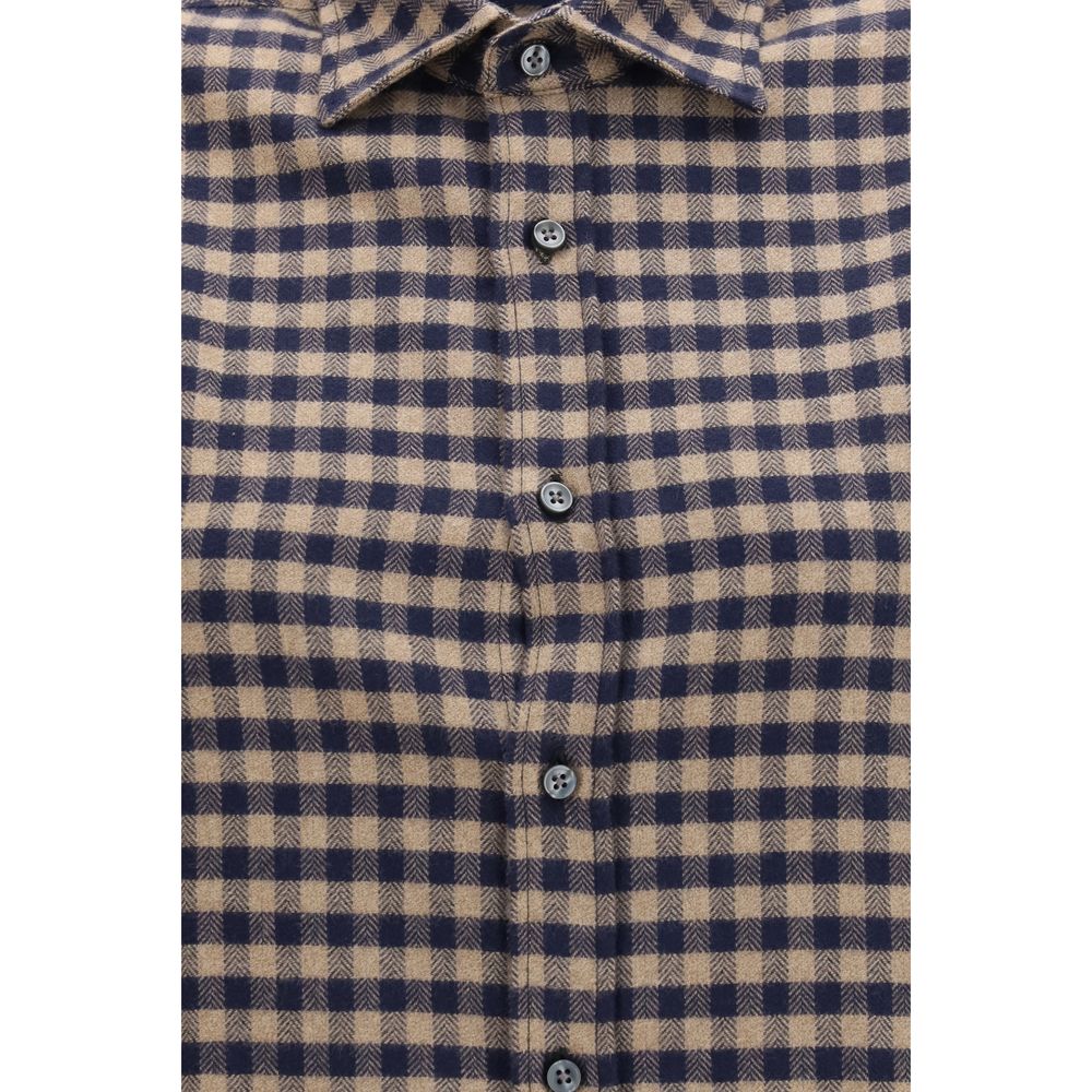 Deperlu Multicolor Cotton Pattern Shirt
