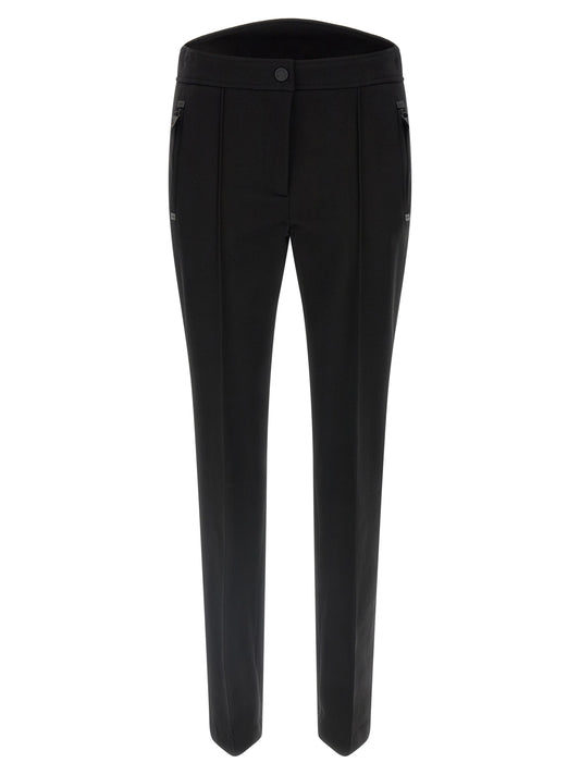 Moncler Grenoble Black Polyamide Athletic Pants