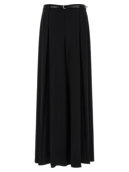 P.A.R.O.S.H. Black Polyester Casual Pants