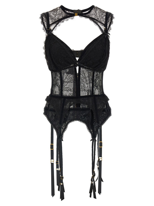 Zimmermann Black Polyamide Lingerie