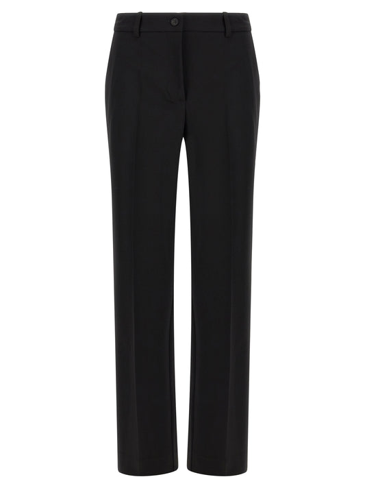 P.A.R.O.S.H. Black Virgin Wool Dress Pants