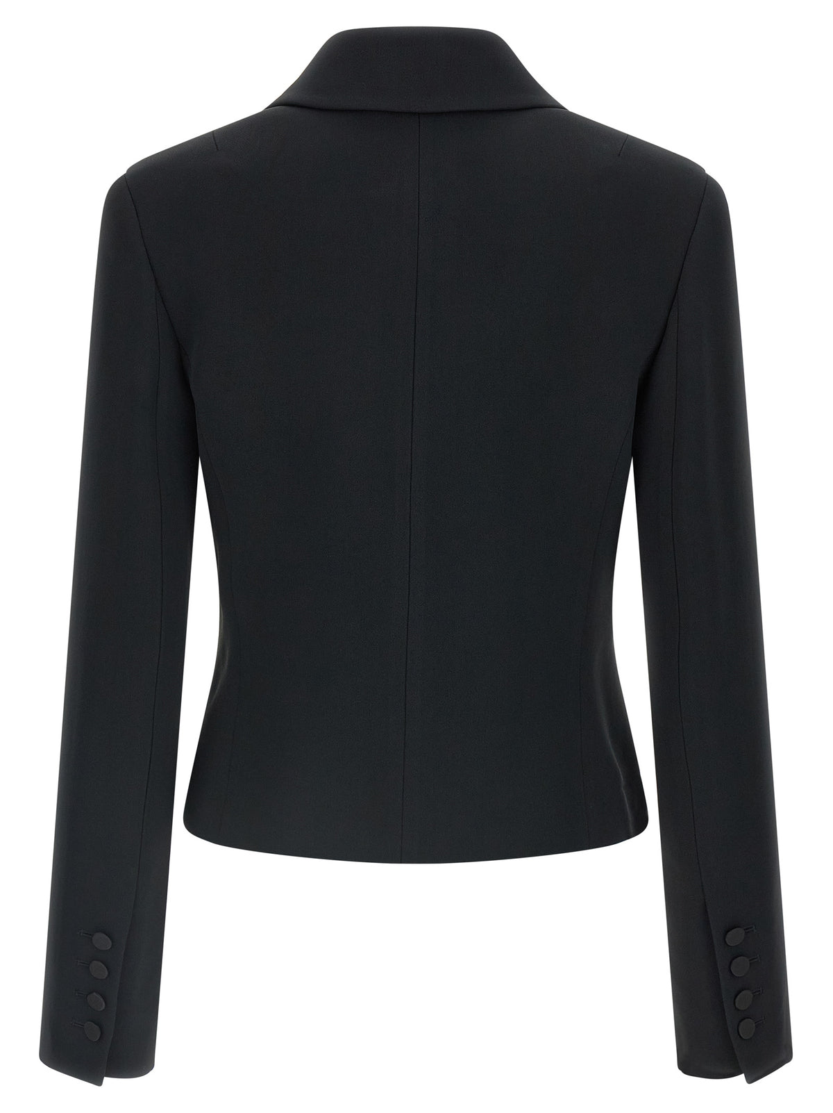 Ermanno Scervino Black Viscose Blazer