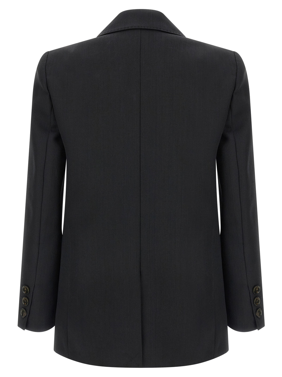 Elisabetta Franchi Black Virgin Wool Blazer