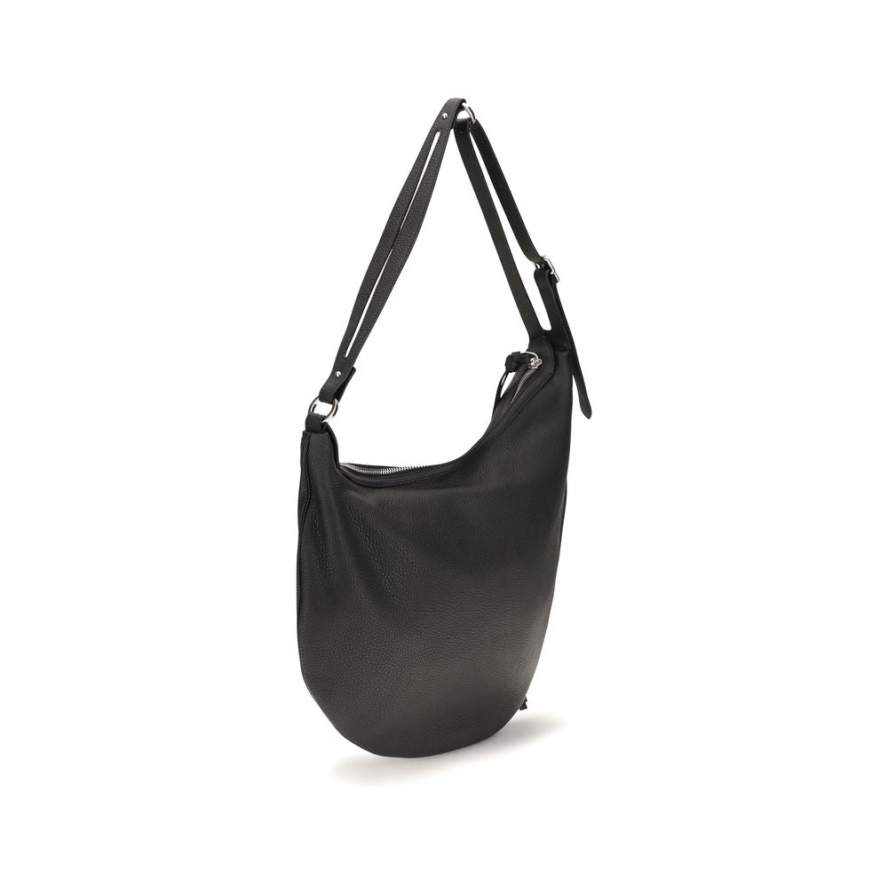 Fendi Black Calf Leather Bos Taurus Shoulder Bag