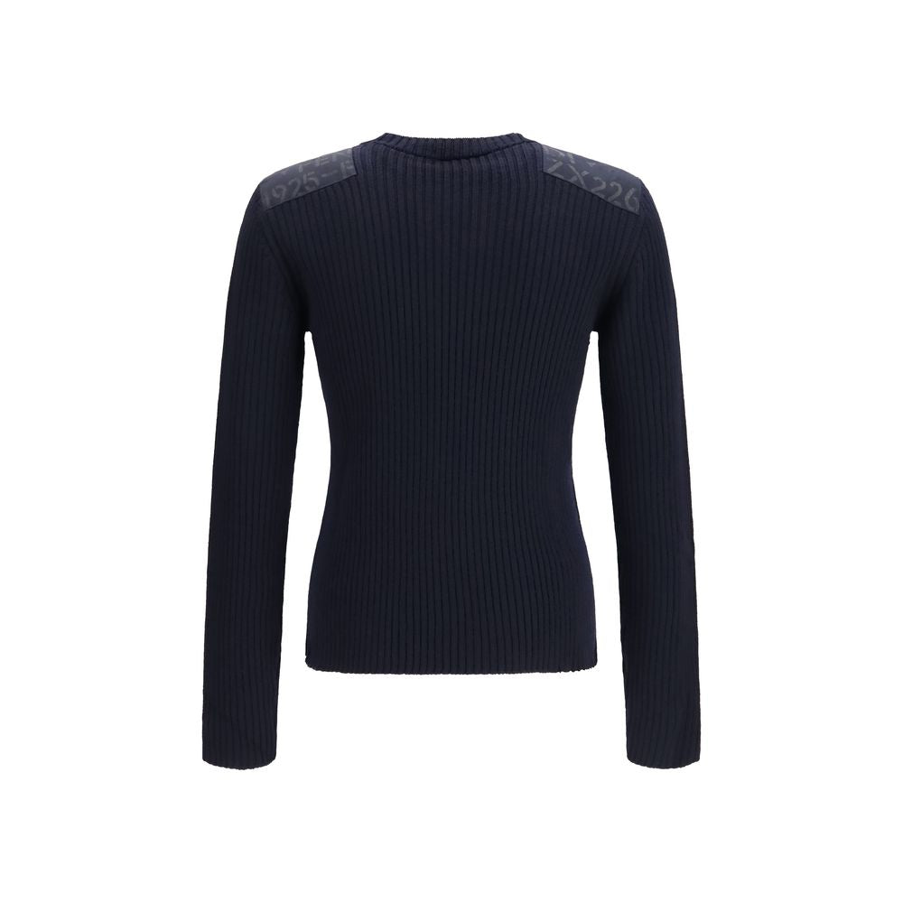 Fendi Blue Wool Oves Aries Sweatshirt