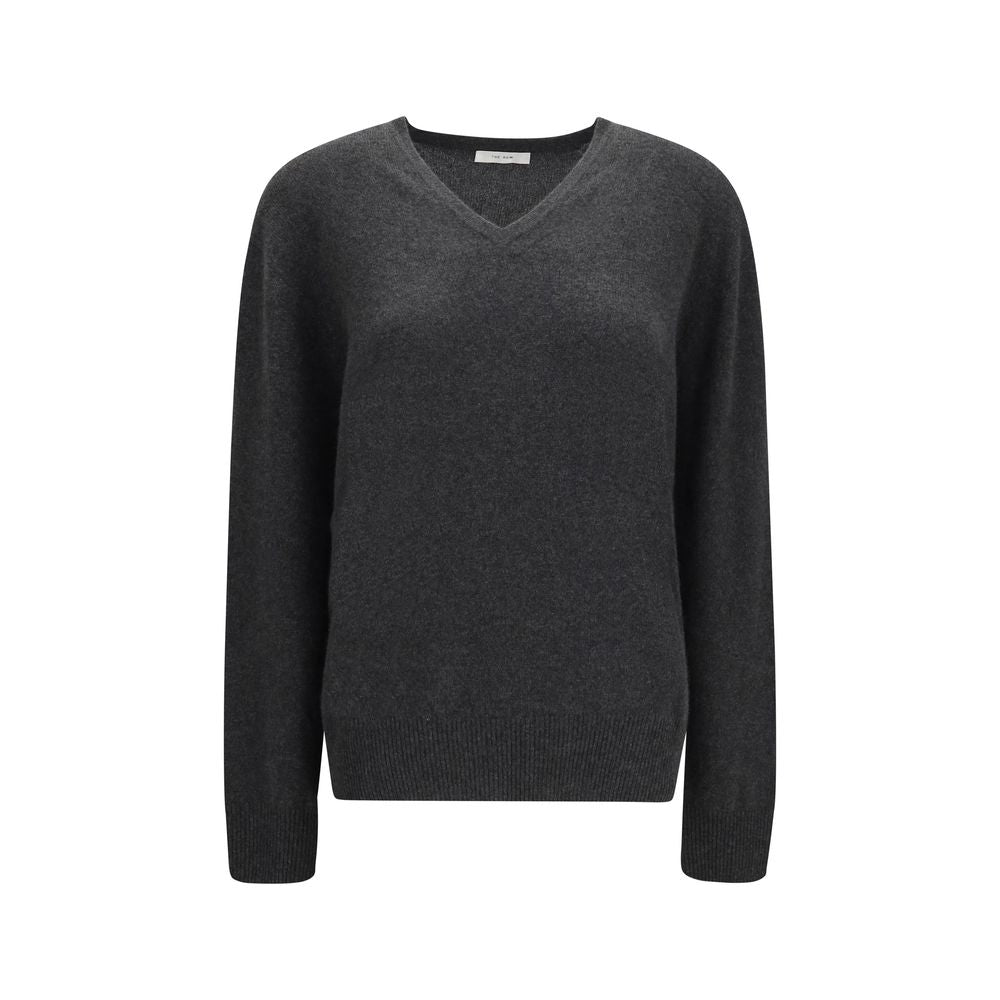The Row Gray Cashmere Sweater