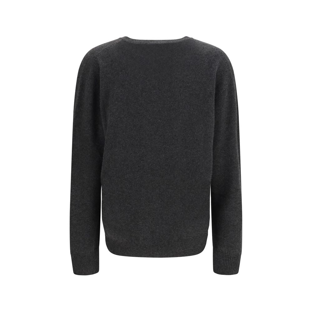 The Row Gray Cashmere Sweater